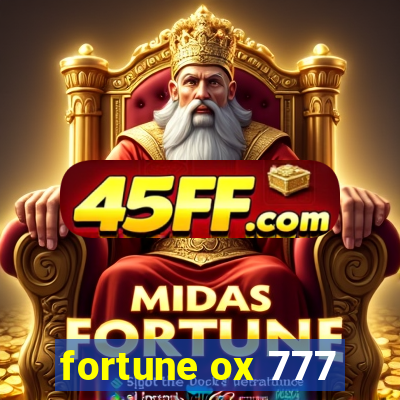 fortune ox 777